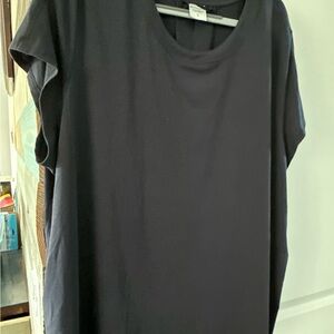 Athleta Black Short Sleeve Tee